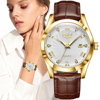 LIGE-Montre étanche en cuir pour femme, montres de sport militaires, bracelet de luxe, marque supérieure, mode 1